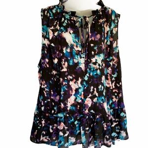 Plus Size Boutique Sleeveless Blouse 3X
